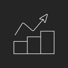 Information chart line icon N14