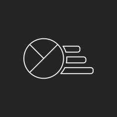 Information chart line icon N34