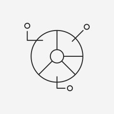 Information chart line icon N59