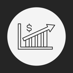 Information chart line icon N70