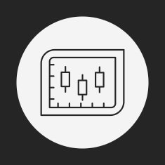 Information chart line icon N78