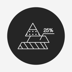 Information chart line icon N96