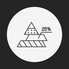 Information chart line icon N98