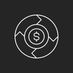 Information chart line icon N101