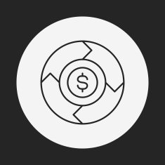 Information chart line icon N102