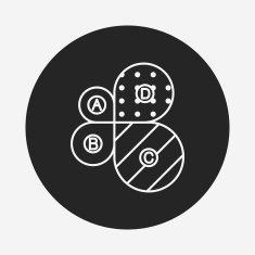 Information chart line icon N104