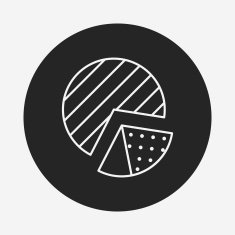 Information chart line icon N116
