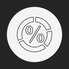 Information chart line icon N122
