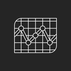 Information chart line icon N141