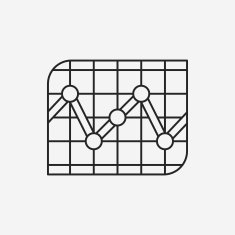 Information chart line icon N143