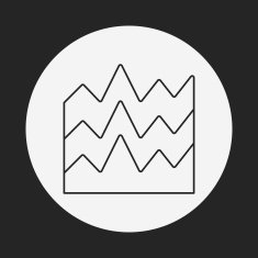 Information chart line icon N150