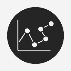 Information chart icon N86