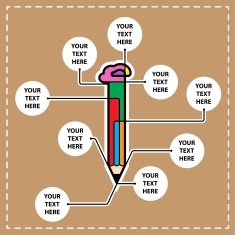 Pencil mind map N2