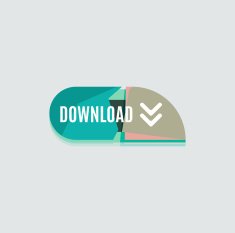 Colorful download web button Modern flat design N9