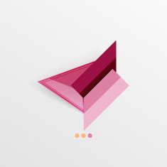 Modern abstract geometric info banner N24