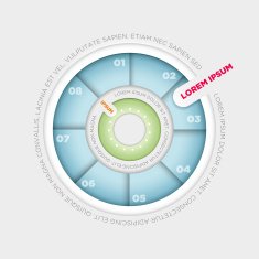 Pie Chart Infographic N4