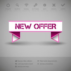 Banner with commerce business content N15