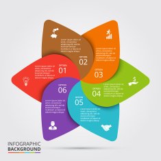 Vector circle element for infographic N30
