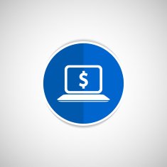 High-quality laptop screen with the Dollar Economy concept N3