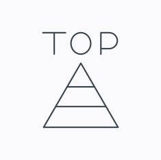 Triangle icon Top or best result sign N8