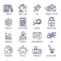 Set of vector icons N13
