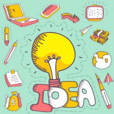 Colorful creative business infographic elements N4