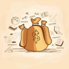 Set of business infographic elements N9