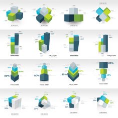 infographic template 4 color N2