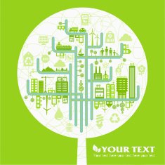 Eco city infographic N6