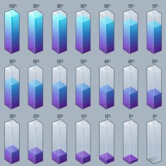 Infographic Bar Graph Chart Design Elements N3