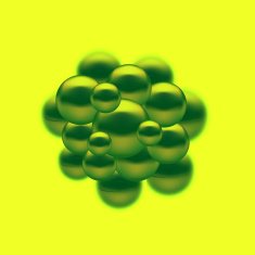 Set Molecules Spheres Abstract Background