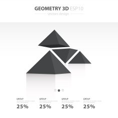 Star Icons Infographic template white color N3