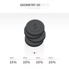 Star Icons Infographic template white color N7