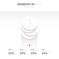 Star Icons Infographic template white color N8