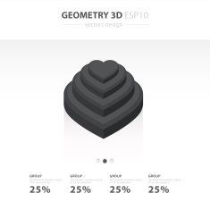 Star Icons Infographic template white color N11