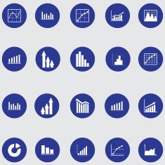 Infographic elements Pie chart Items for business statistics and reports