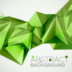 Geometric shapes in the air Vector abstract background N119