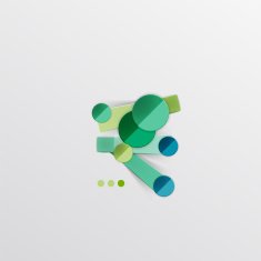 Modern abstract geometric info banner N67