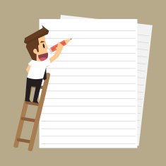 businessman taking notes on paper N2