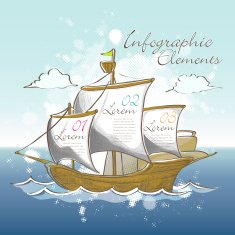 lovely attractive infographic elements design