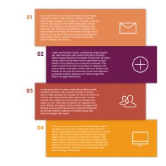 Set of infographic template layouts Flow chart secuence numbered banner N33