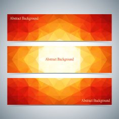 Modern Colorful Set Of Vector Banners For Your Design N3
