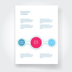 Set of infographic template layouts Flow chart secuence numbered banner N87