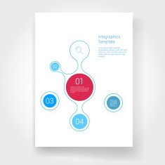 Set of infographic template layouts Flow chart secuence numbered banner N88