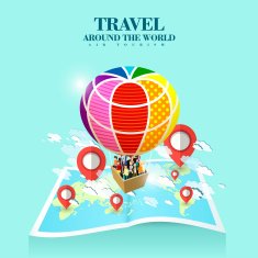 air tourism concept