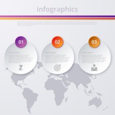 Vector illustration infographics Timeline circle N2