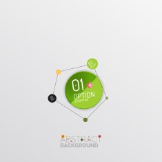 Geometric abstract shape infographic layouts N10
