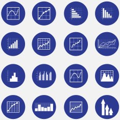 Infographic elements Graphs pie charts N2