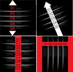 abstract number line background N6