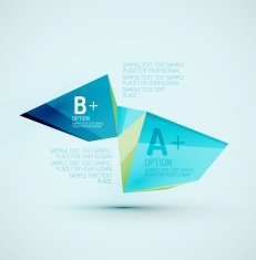 Geometric shapes in the air Vector abstract background N151
